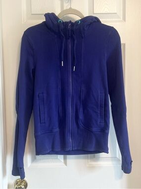 Lululemon Zip-Up Hoodie Blue